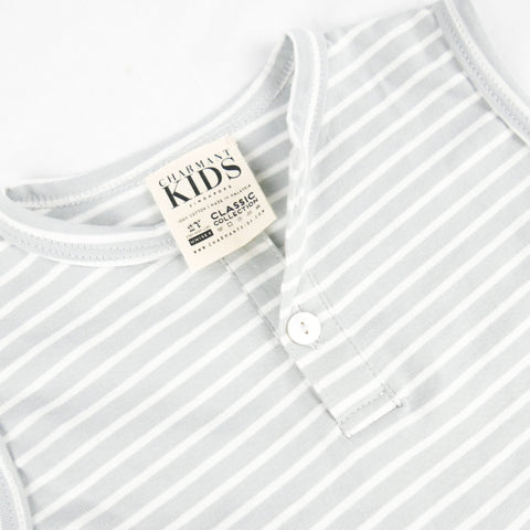 Charmant Kids Thumper Laidback - Grey/White Stripes | Little Baby.