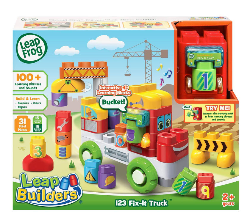 LeapFrog LeapBuilders 123 Fix-It Truck | Little Baby.