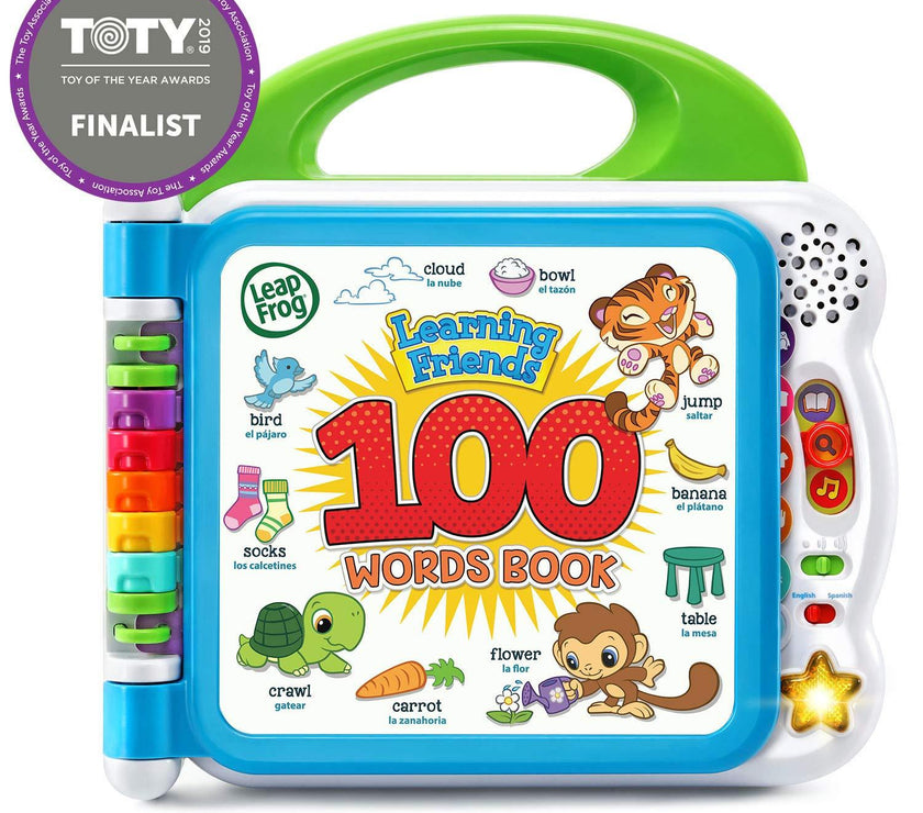 LeapFrog Learning Friends 100 Words Book, Green | Little Baby.