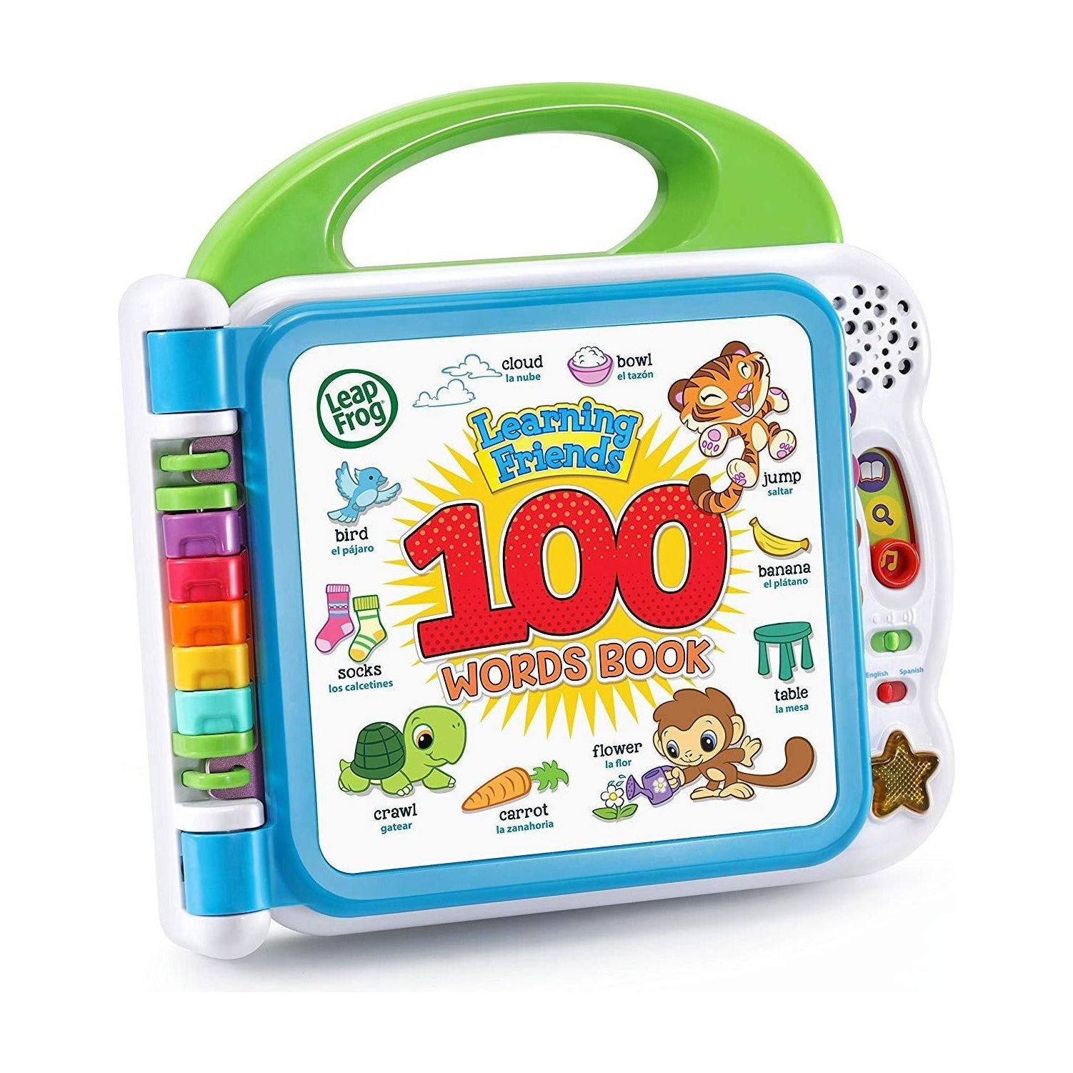 LeapFrog Learning Friends 100 Words Book, Green | Little Baby.