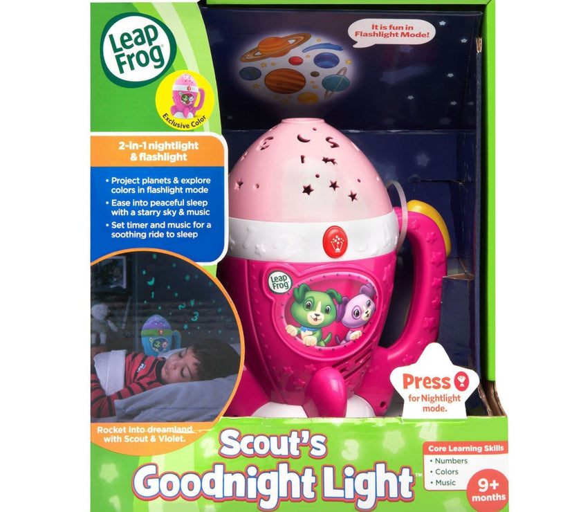 LeapFrog Scout's Goodnight Light, Pink | Little Baby.