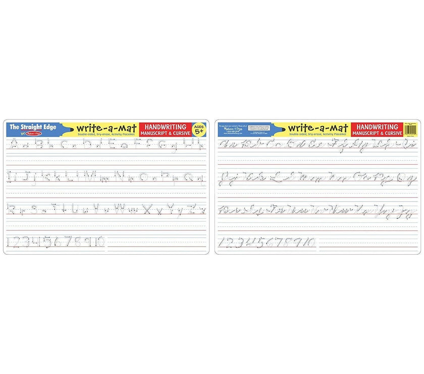 Melissa & Doug Handwriting Write-A-Mat Puzzle | Little Baby.