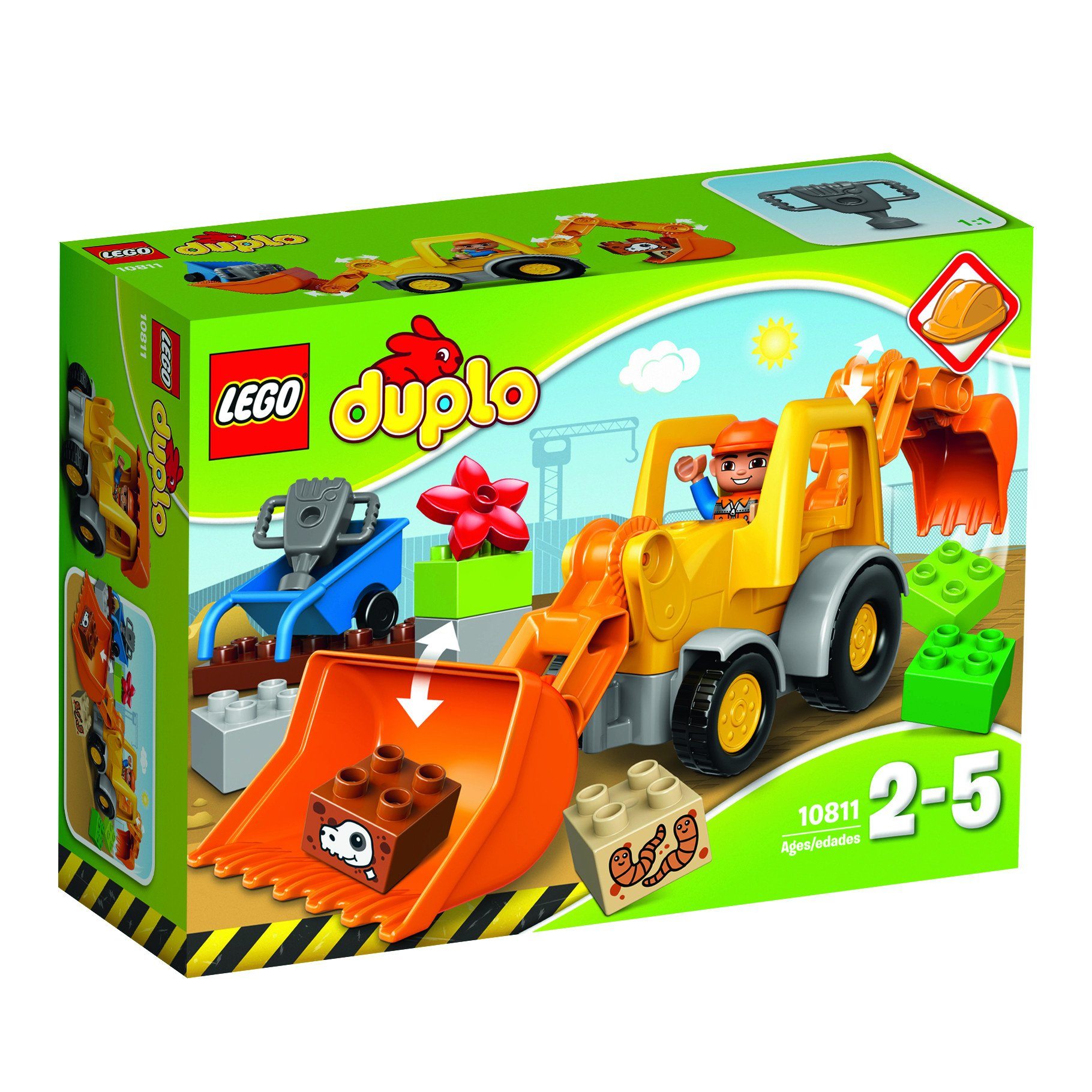 LEGO DUPLO Backhoe Loader 10811 | Little Baby.