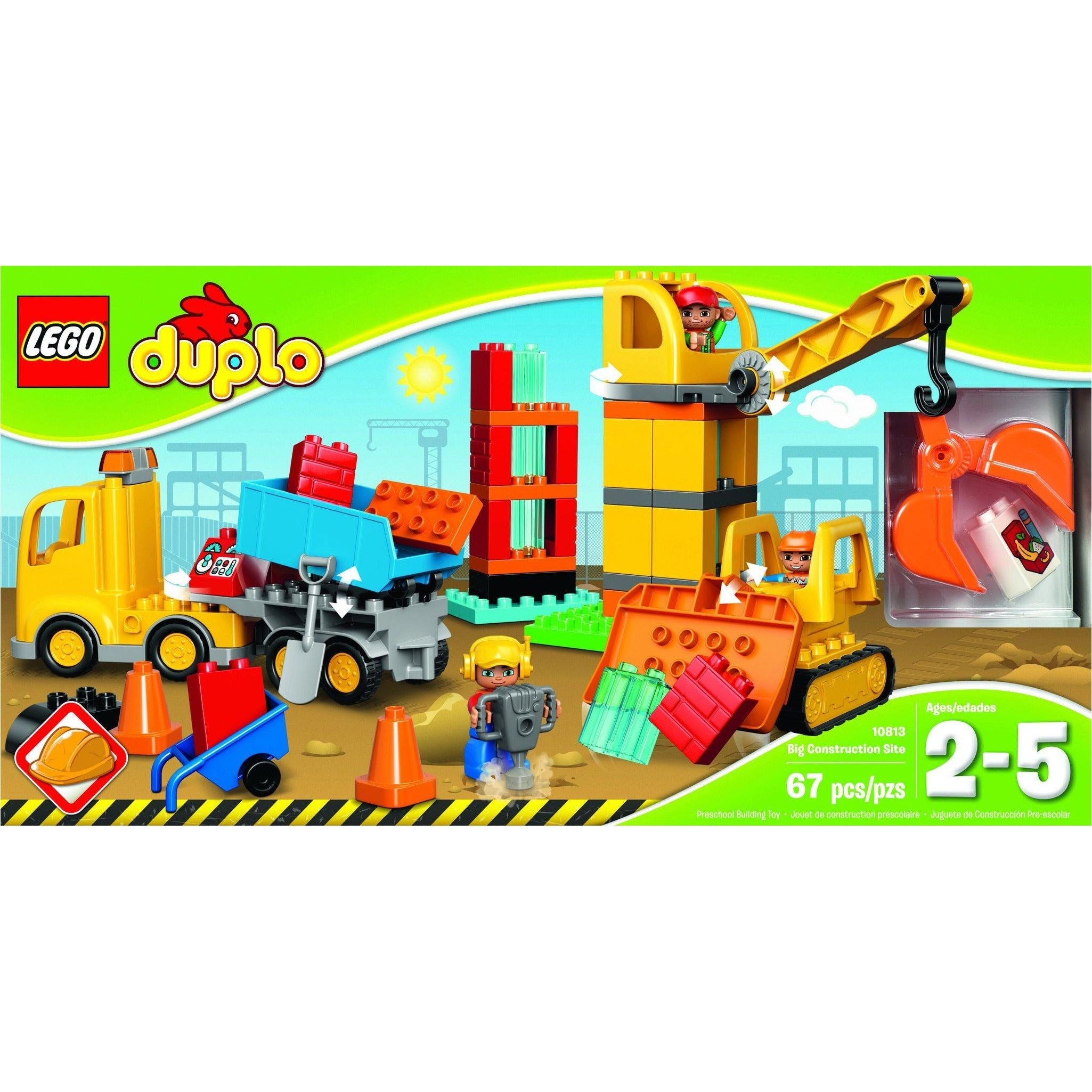 LEGO DUPLO Big Construction Site 10813 | Little Baby.