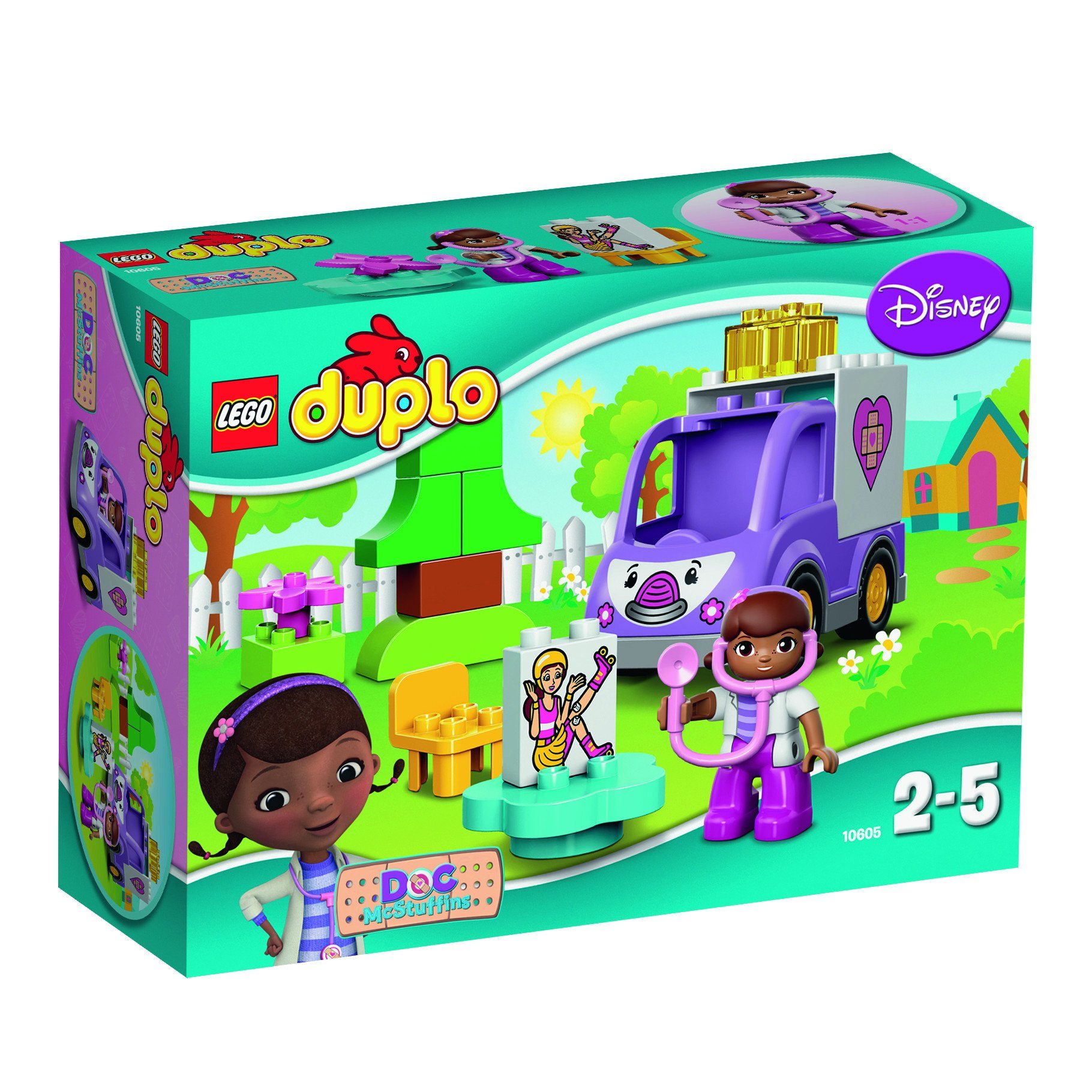 LEGO DUPLO Doc McStuffins Rosie the Ambulance 10605 | Little Baby.