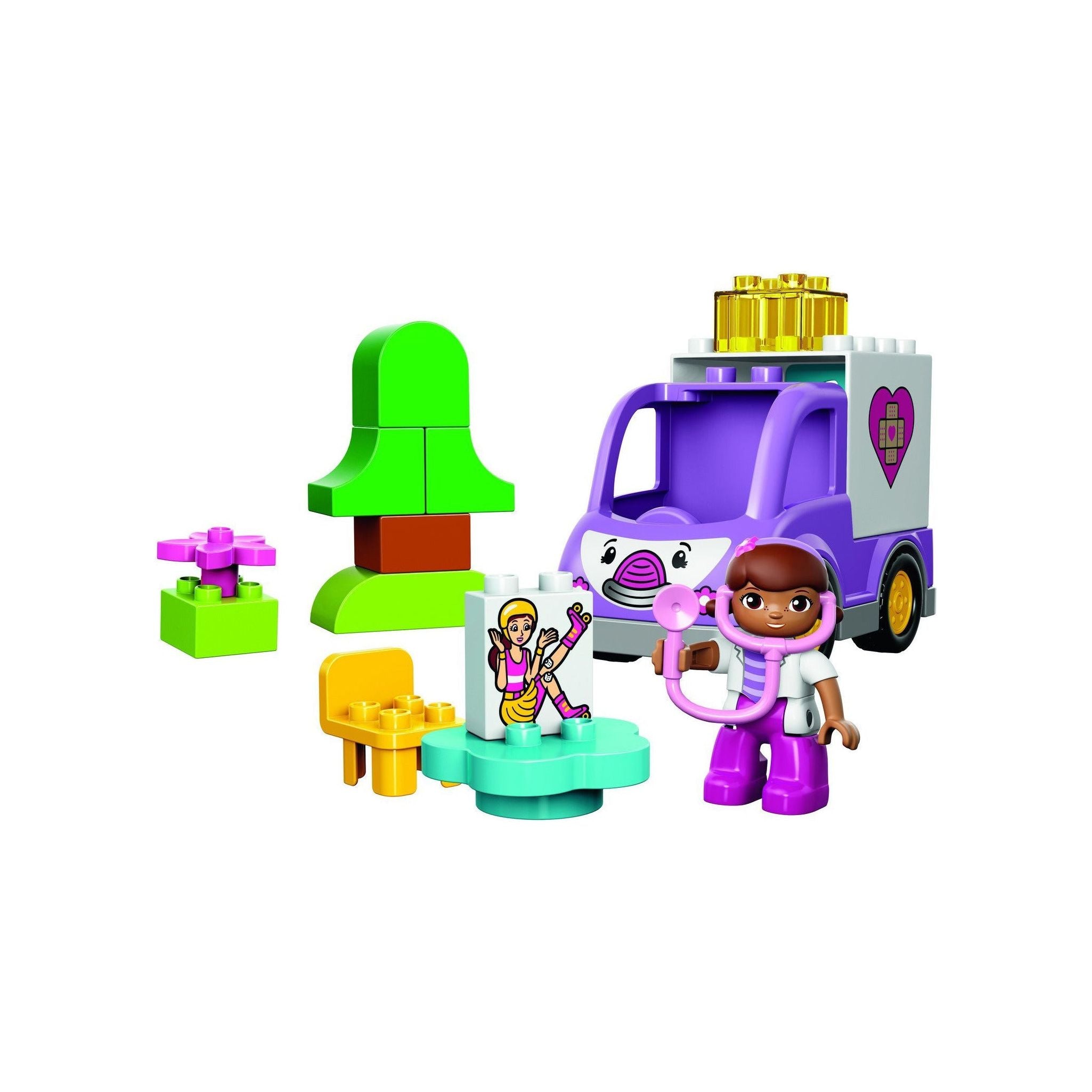 LEGO DUPLO Doc McStuffins Rosie the Ambulance 10605 | Little Baby.