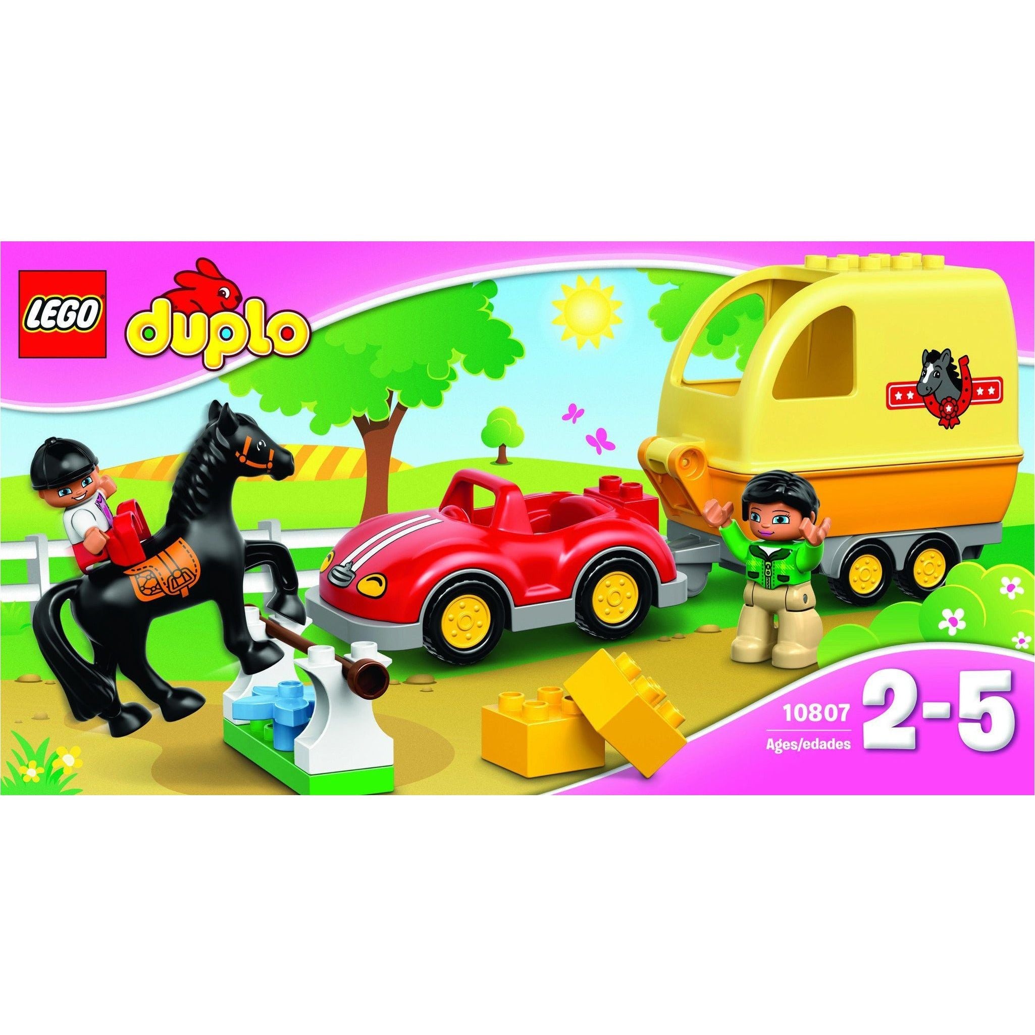 LEGO DUPLO Horse Trailer 10807 | Little Baby.