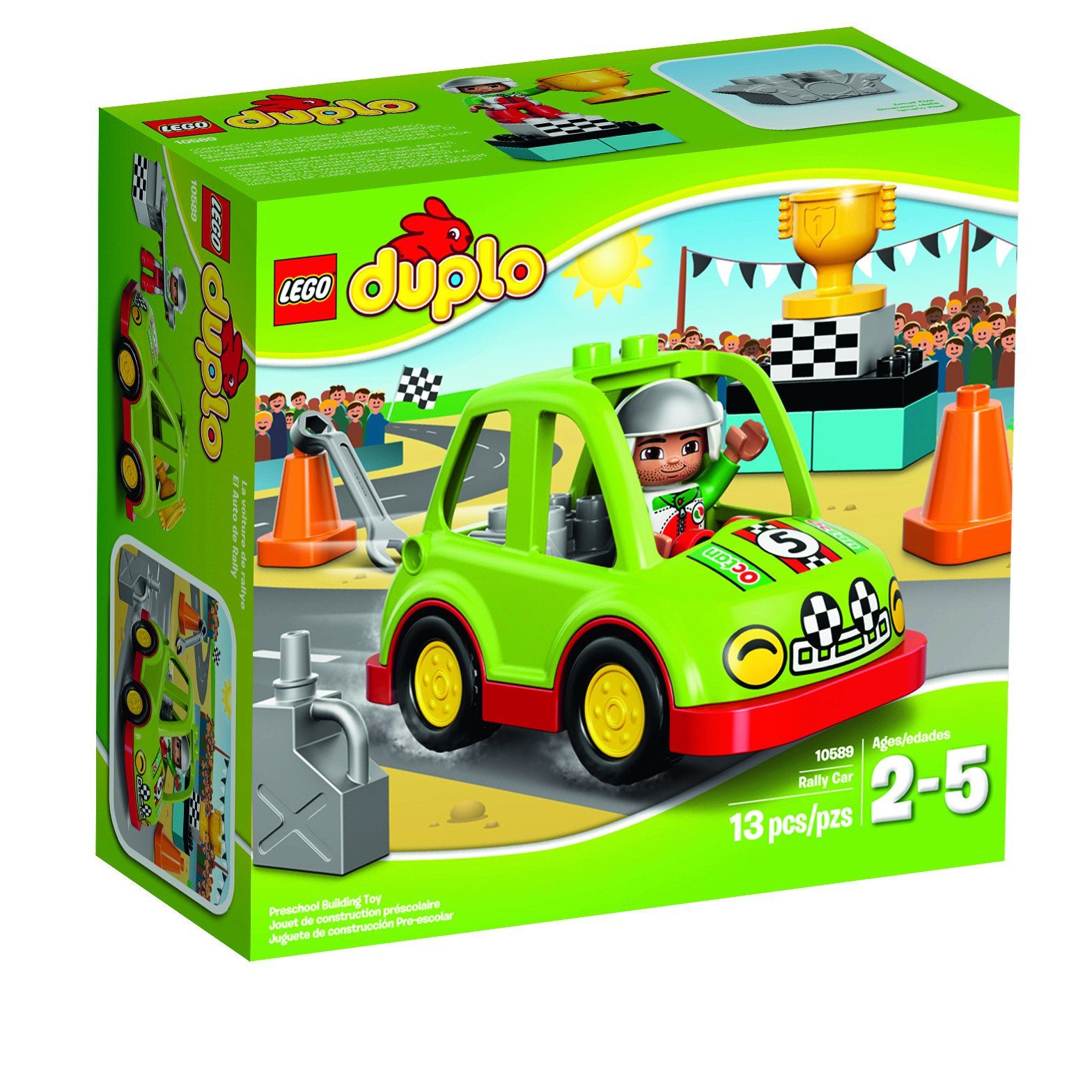 LEGO DUPLO Rally Car 10589 | Little Baby.