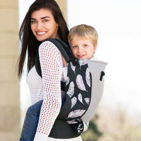 Lillebaby CARRYON TODDLER CARRIER - 4 SEASONS - BIRDS OF FEATHER | Little Baby.