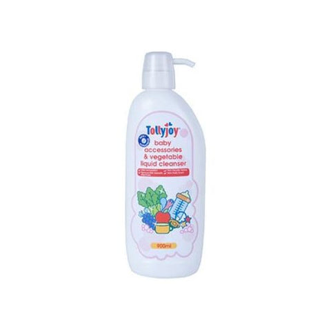 Tollyjoy Antibacterial Baby Accessories & Vegetable Liquid Cleanser (900 ml) | Little Baby.