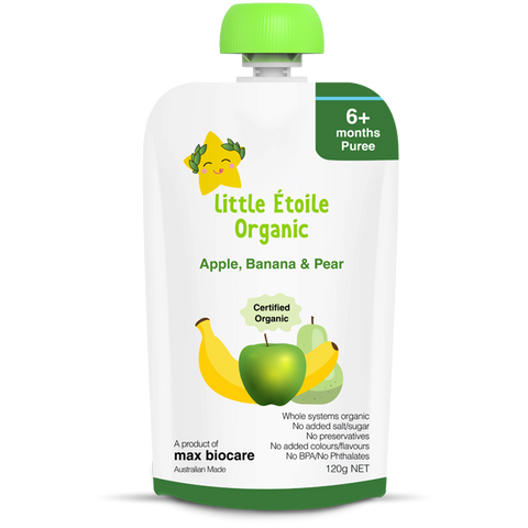 Little Etoile Organic Apple, Banana & Pear | Little Baby.
