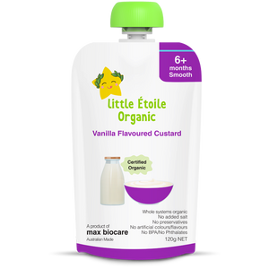 Little Etoile Organic Vanilla Custard | Little Baby.