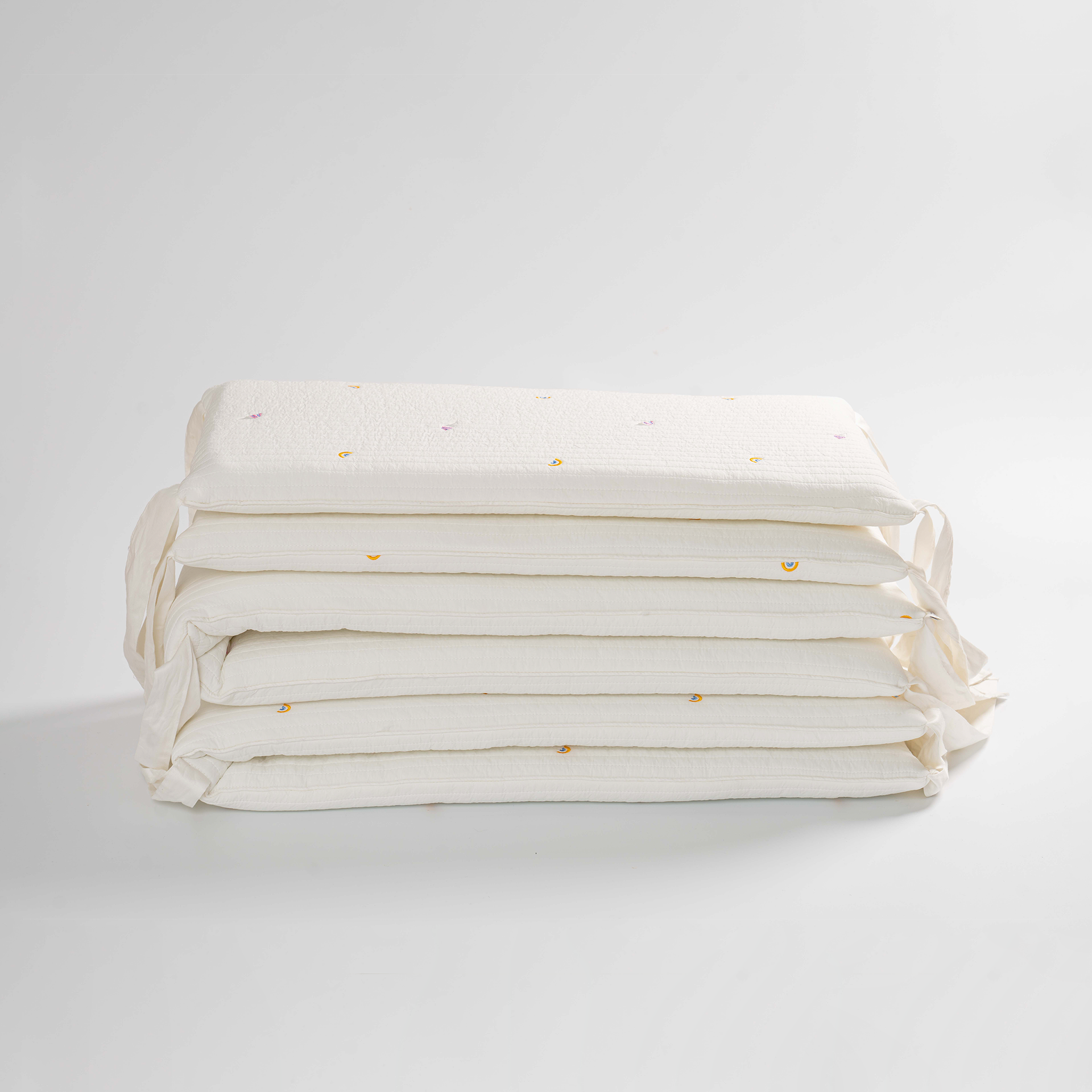 Little kBaby x LOLBaby Breathable Premium Cotton Bumper Guard (For Baby Cot)