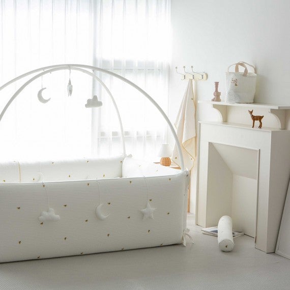 LOLBaby Cotton Embroidery Bumper Bed accessories - Hanging Toy (5 Designs)-7