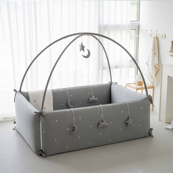 LOLBaby Cotton Embroidery Bumper Bed accessories - Hanging Toy (5 Designs)-2