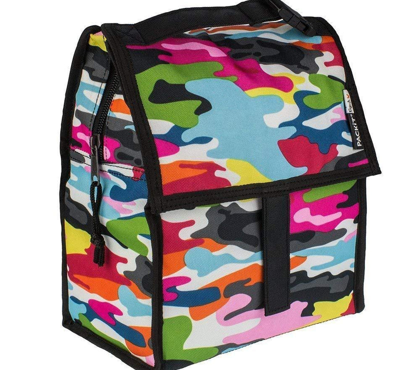 PackIt Freezable Lunch Bag - Colourful Camo | Little Baby.