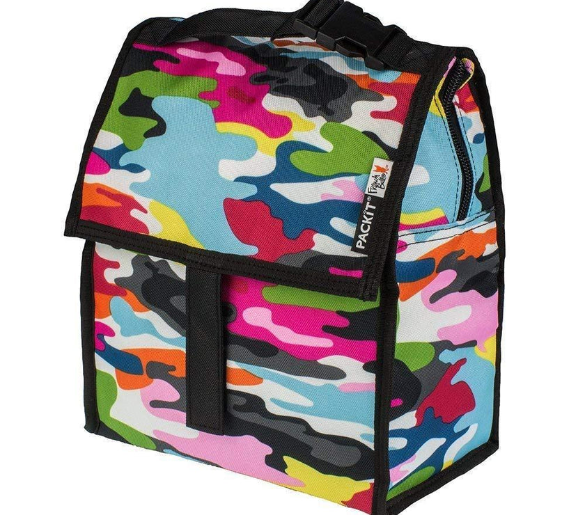 PackIt Freezable Lunch Bag - Colourful Camo | Little Baby.