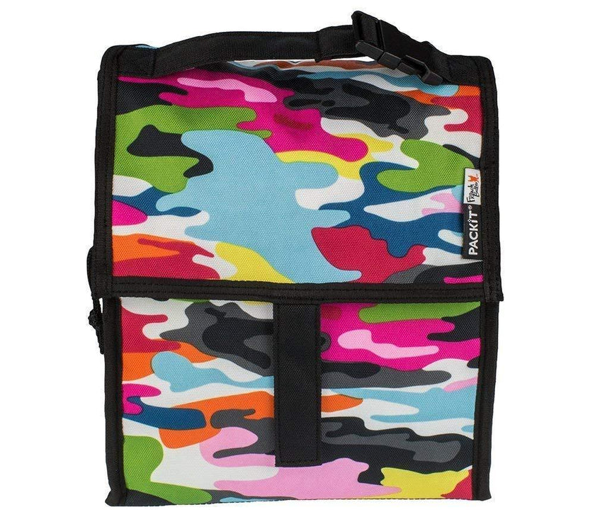 PackIt Freezable Lunch Bag - Colourful Camo | Little Baby.