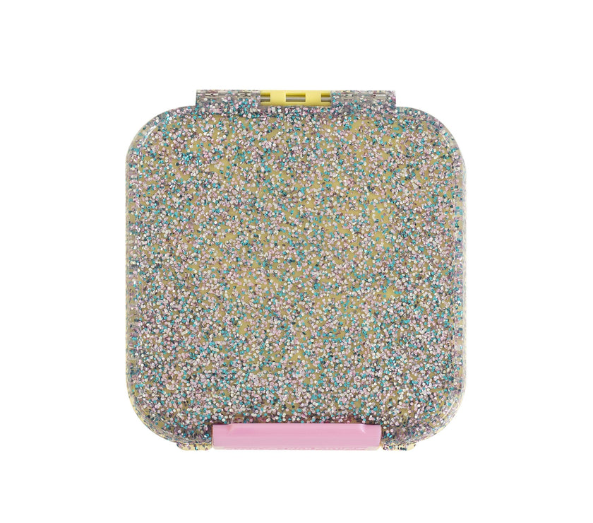 Little Lunch Box Co - Bento Five - Yellow Glitter | Little Baby.