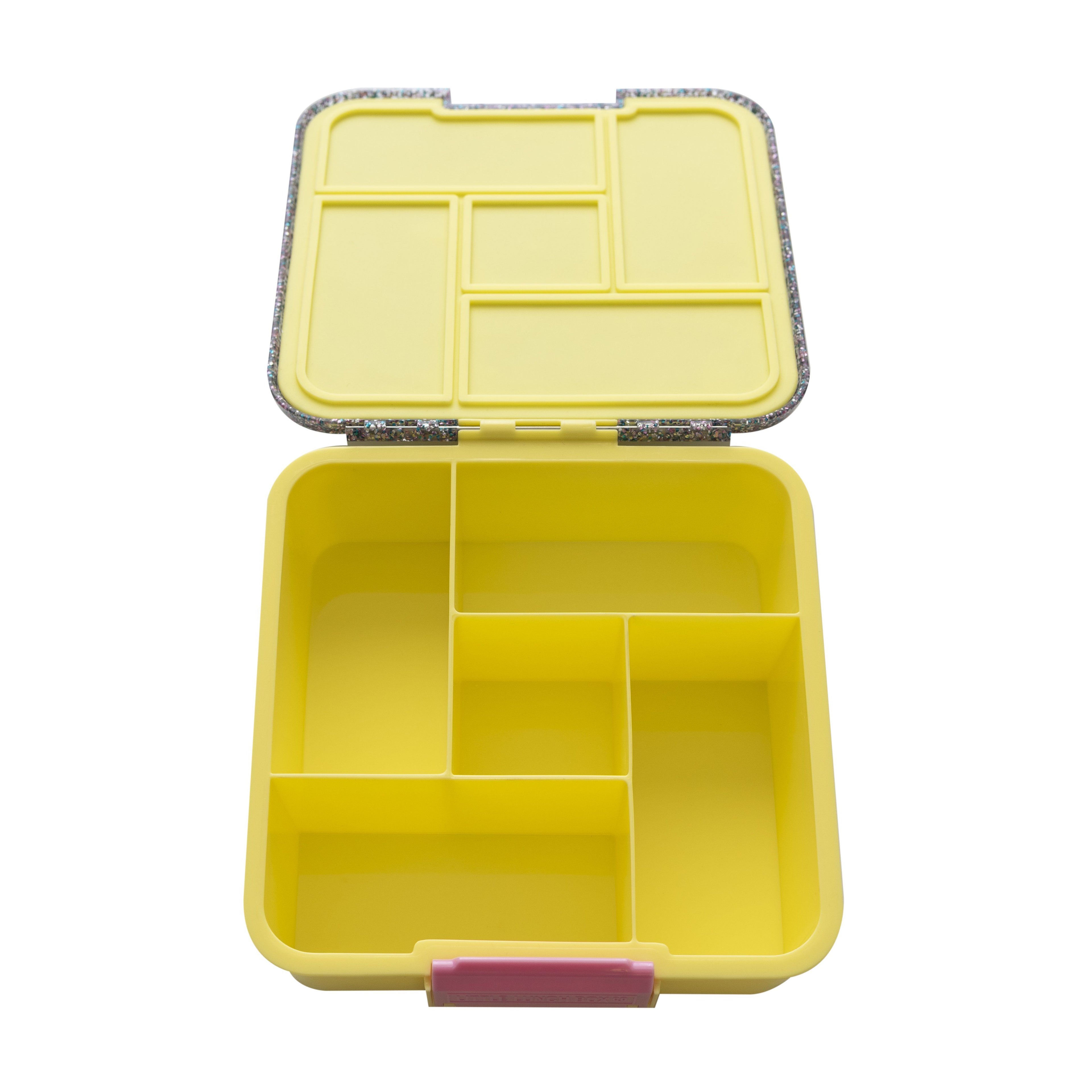 Little Lunch Box Co - Bento Five - Yellow Glitter | Little Baby.