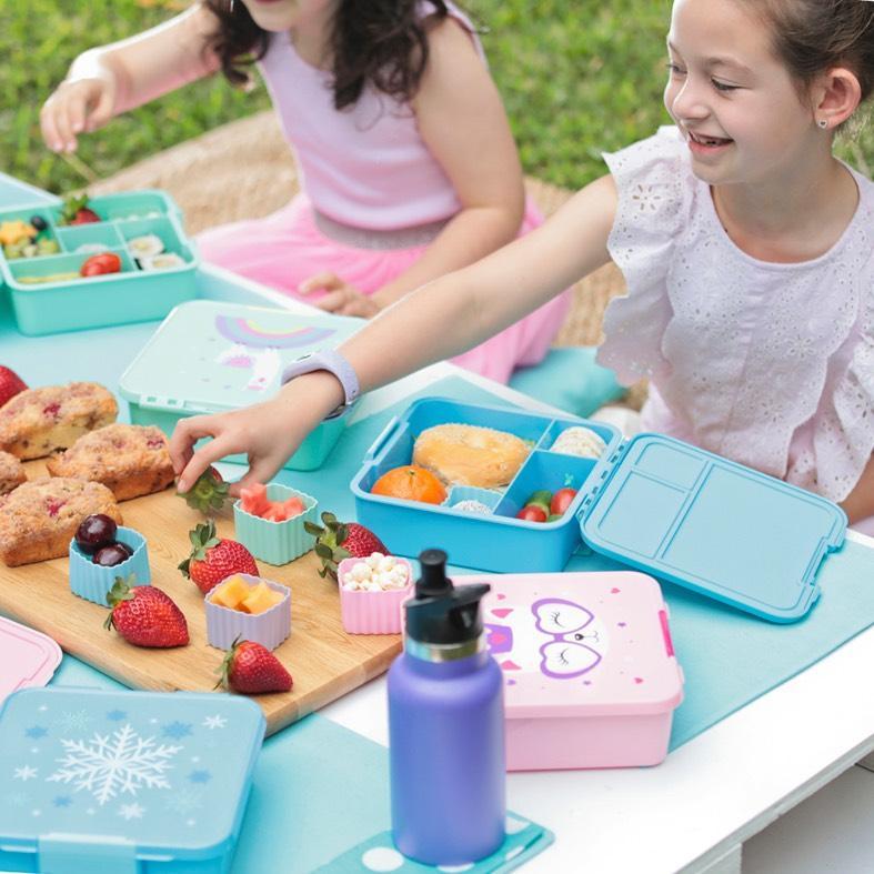 Little Lunch Box Co - Bento Three - Snowflakes | Little Baby.