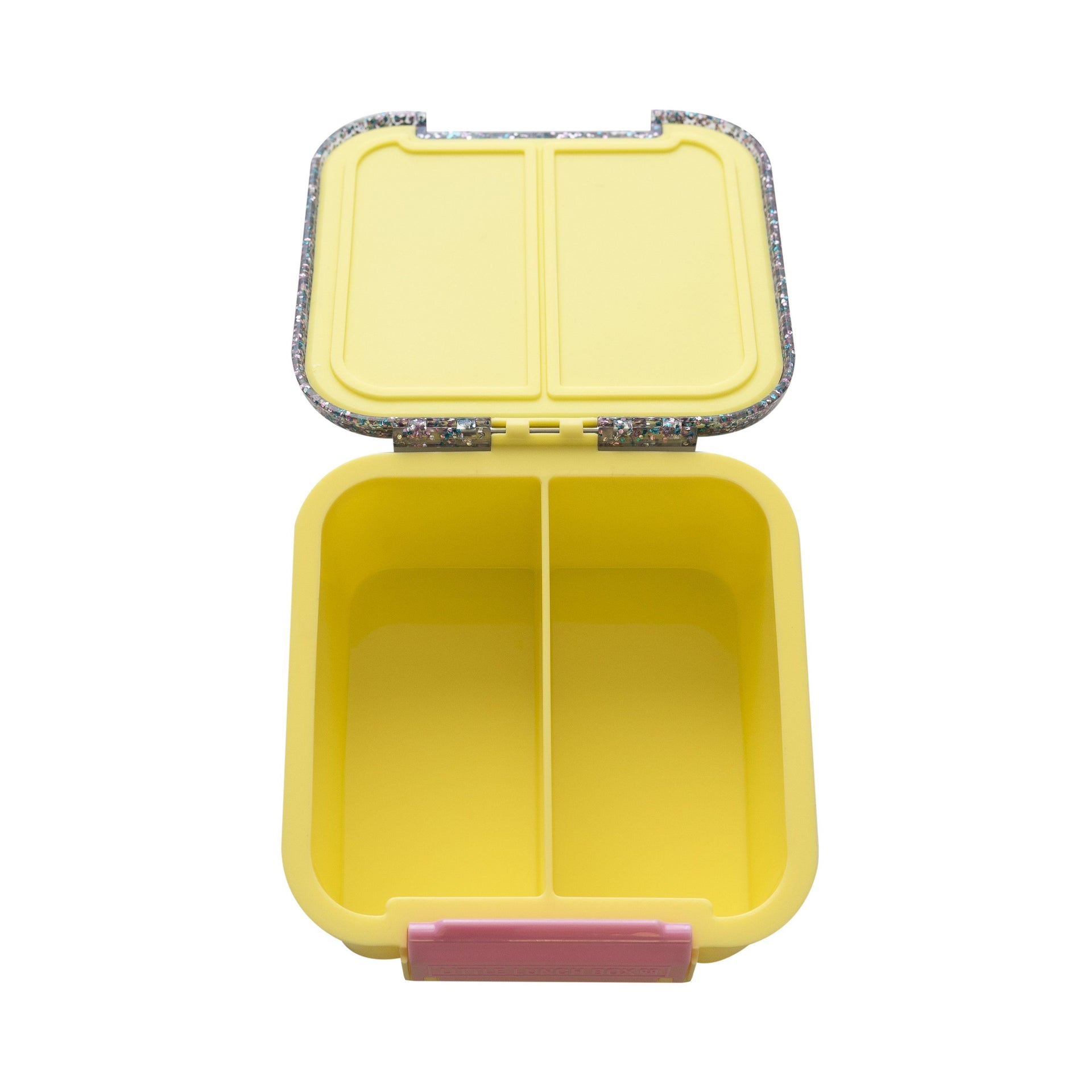 Little Lunch Box Co - Bento Two - Yellow Glitter | Little Baby.