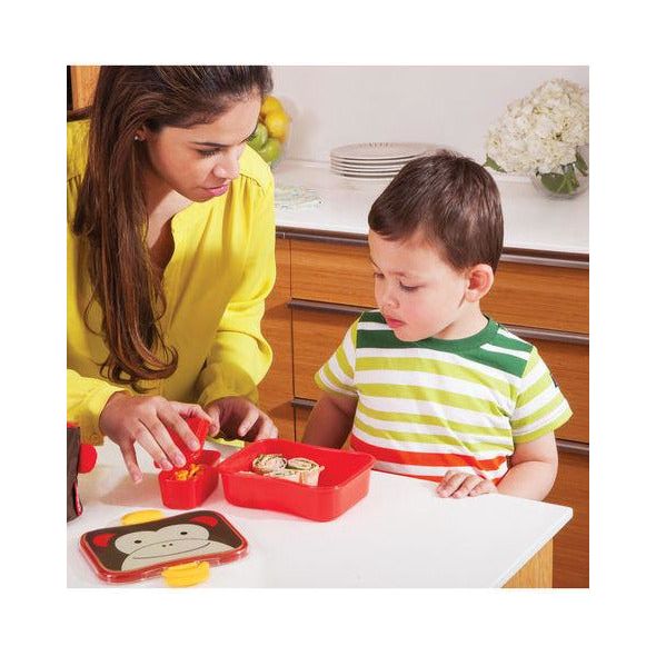 Skip Hop Zoo Little Kid Lunch Kit - Monkey | Little Baby.