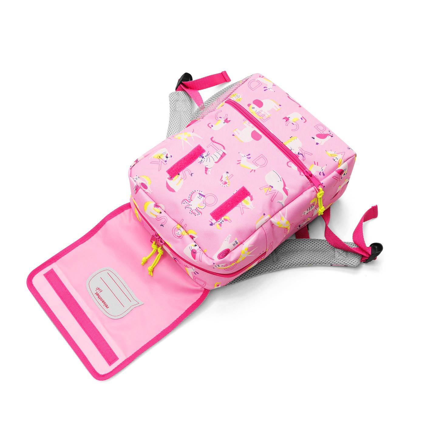 Reisenthel BackPack Kids ABC Friends Pink | Little Baby.