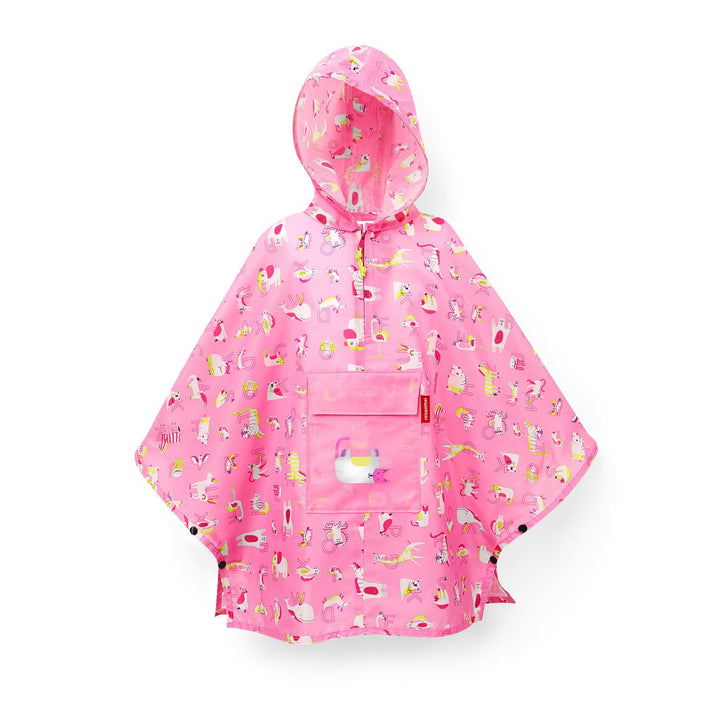 Reisenthel Mini Maxi Poncho M Kids ABC Friends Pink | Little Baby.