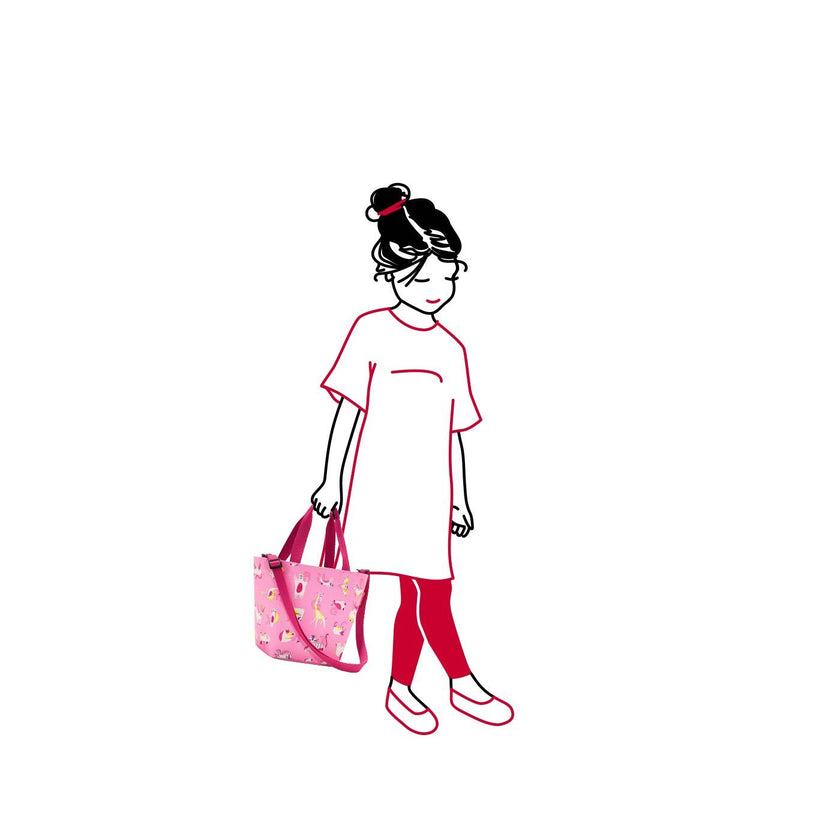 Reisenthel Shopper XS Kids ABC Friends Pink | Little Baby.