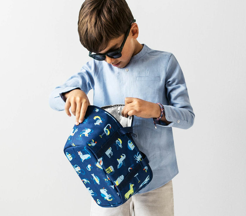 Reisenthel Coolerbag XS Kids ABC Friends Blue | Little Baby.