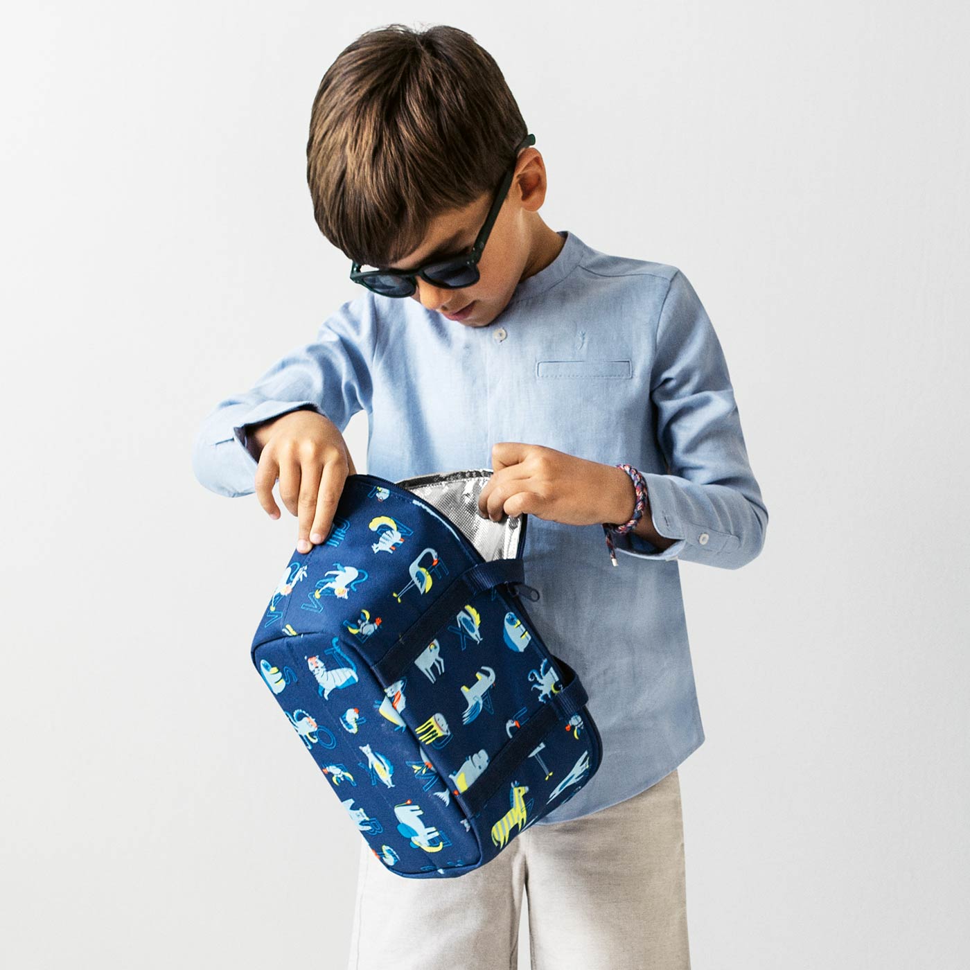 Reisenthel Coolerbag XS Kids ABC Friends Blue | Little Baby.