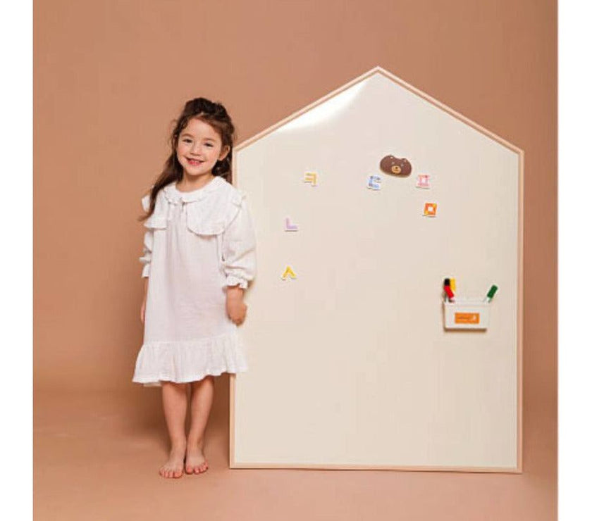 Noriterboard - Lillie Hus Board One Tone in Natural Wood (M size) - Beige/Ivory + Free Gifts | Little Baby.