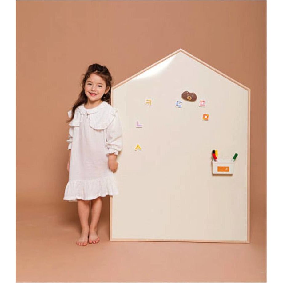 Noriterboard - Lillie Hus Board One Tone in Natural Wood (M size) - Beige/Ivory + Free Gifts | Little Baby.
