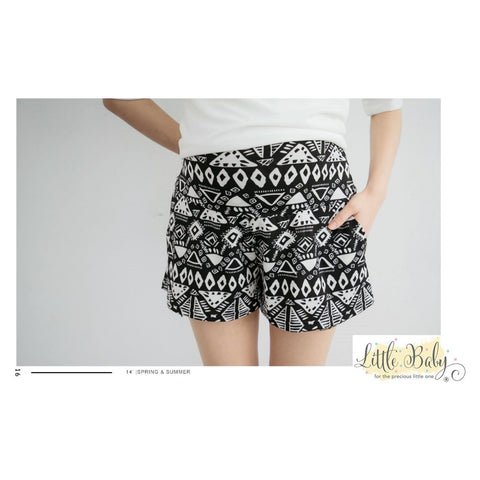 L1663818 Tribe Print Shorts (L Size) | Little Baby.
