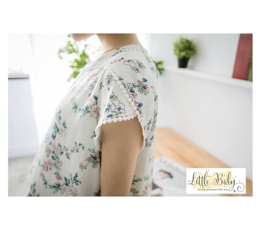 LB16670254 Floral Prints on White | Little Baby.
