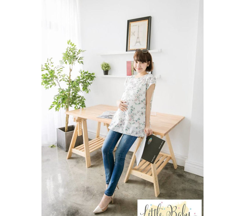 LB16670254 Floral Prints on White | Little Baby.