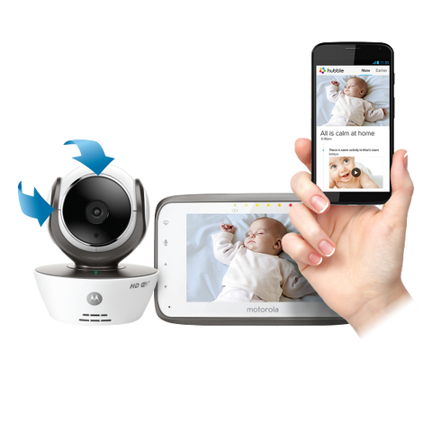 Motorola Wifi Camera & Baby Monitor White MBP854 CONNECT | Little Baby.