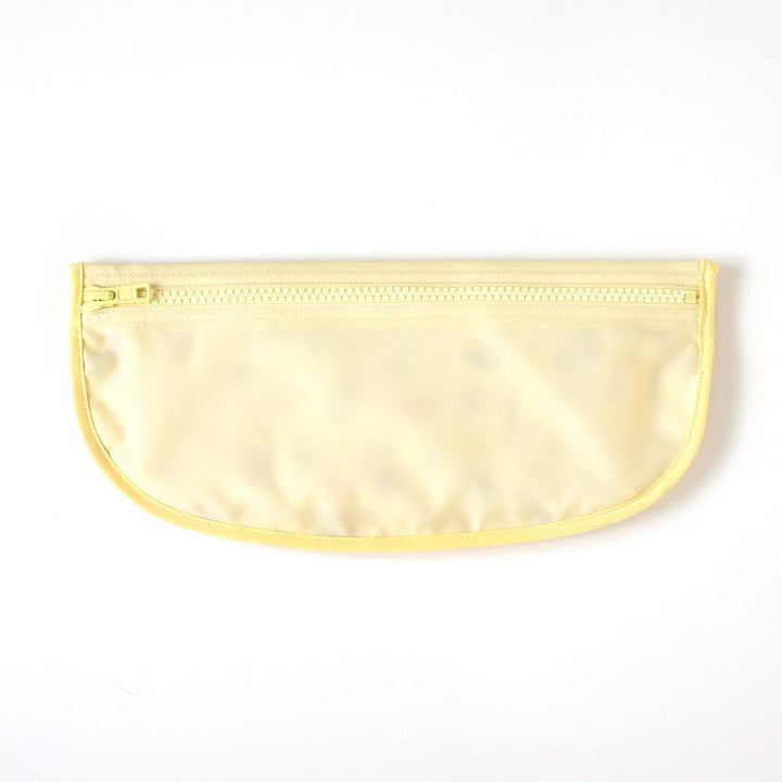 Hoppetta Pouchron Sleeveless Meal Bib - Poka Yellow | Little Baby.