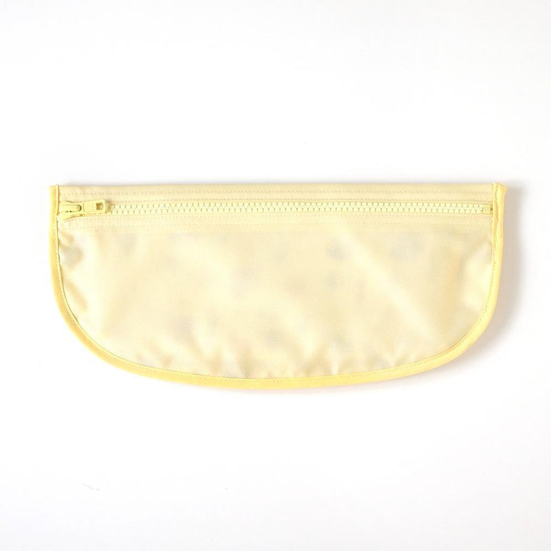 Hoppetta Pouchron Sleeveless Meal Bib - Poka Yellow | Little Baby.