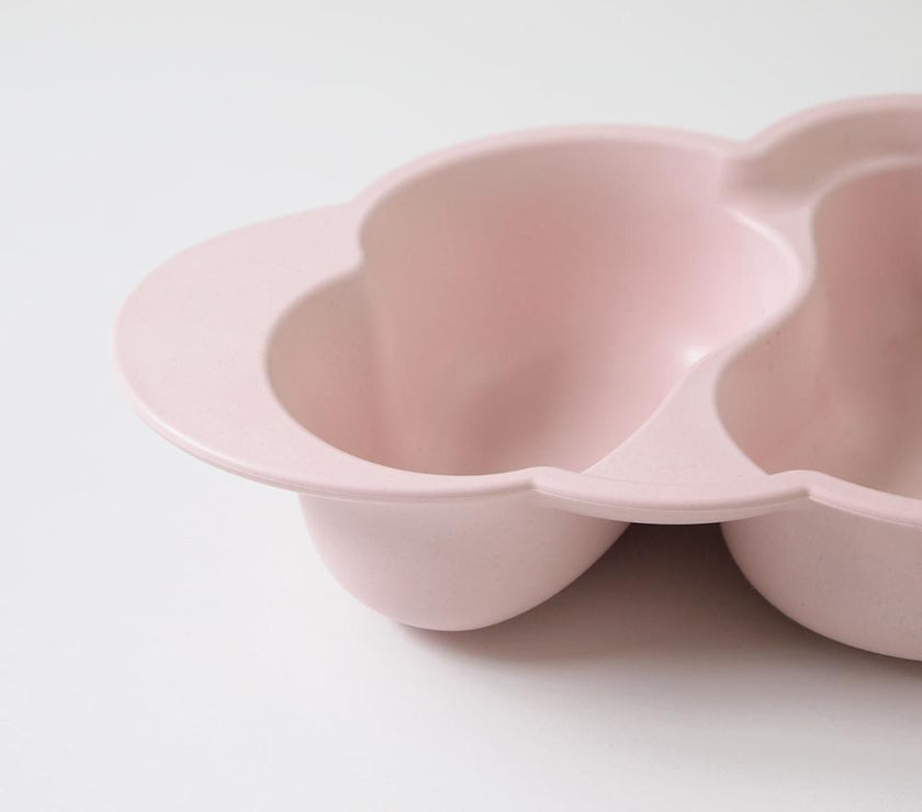 10mois Mamamanma Meal Set - Pink (Made in Japan) | Little Baby.
