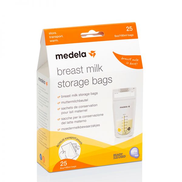 Medela Breastmilk Storage Bags (25pcs/pack) | Little Baby.