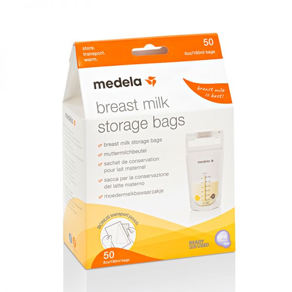 Medela Breastmilk Storage Bags (50pcs/pack) | Little Baby.