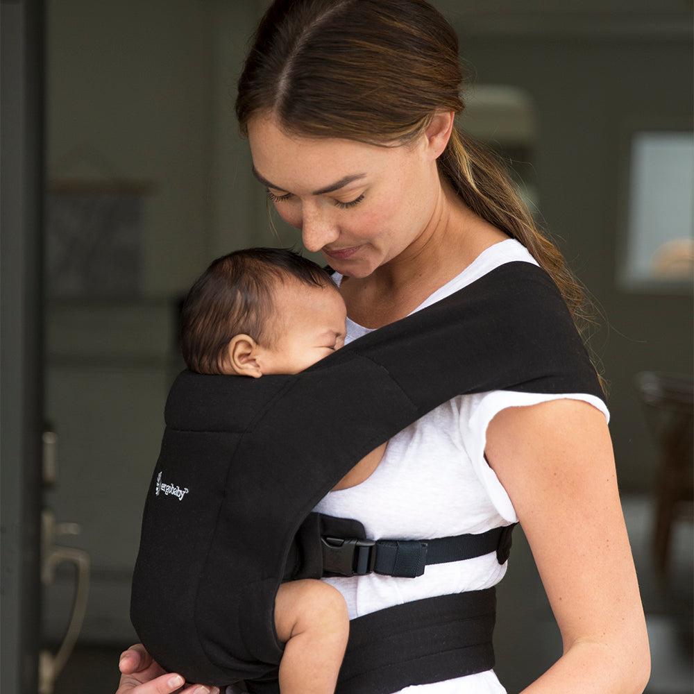 Ergobaby Embrace Carrier - Pure Black | Little Baby.