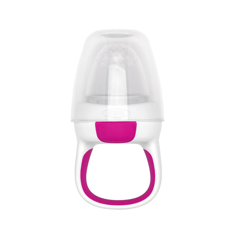 OXO TOT Infant Teething Feeder - Pink | Little Baby.