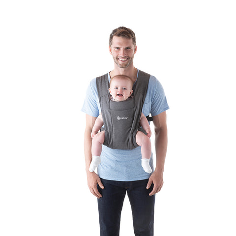 Ergobaby Embrace Carrier - Heather Grey | Little Baby.