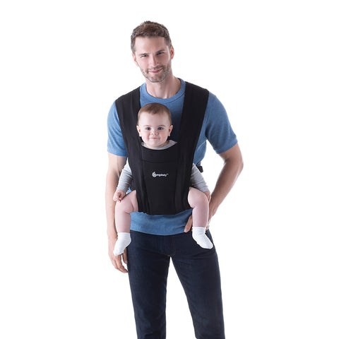 Ergobaby Embrace Carrier - Pure Black | Little Baby.