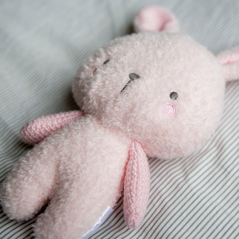 Bubble Knitted Plush Cuddly Toy - Lily the Bunny | Little Baby.