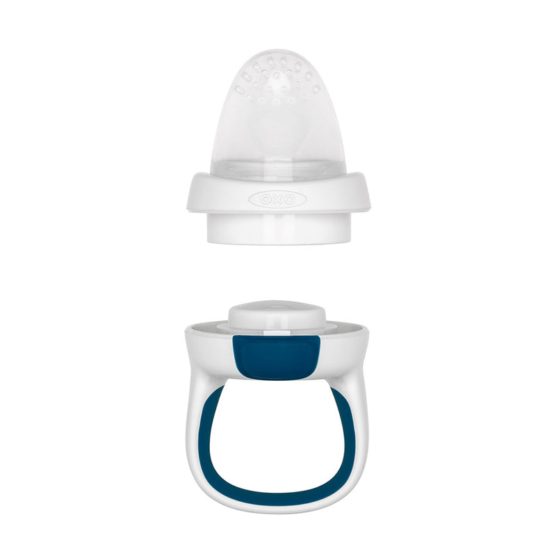 OXO TOT Infant Teething Feeder - Navy | Little Baby.