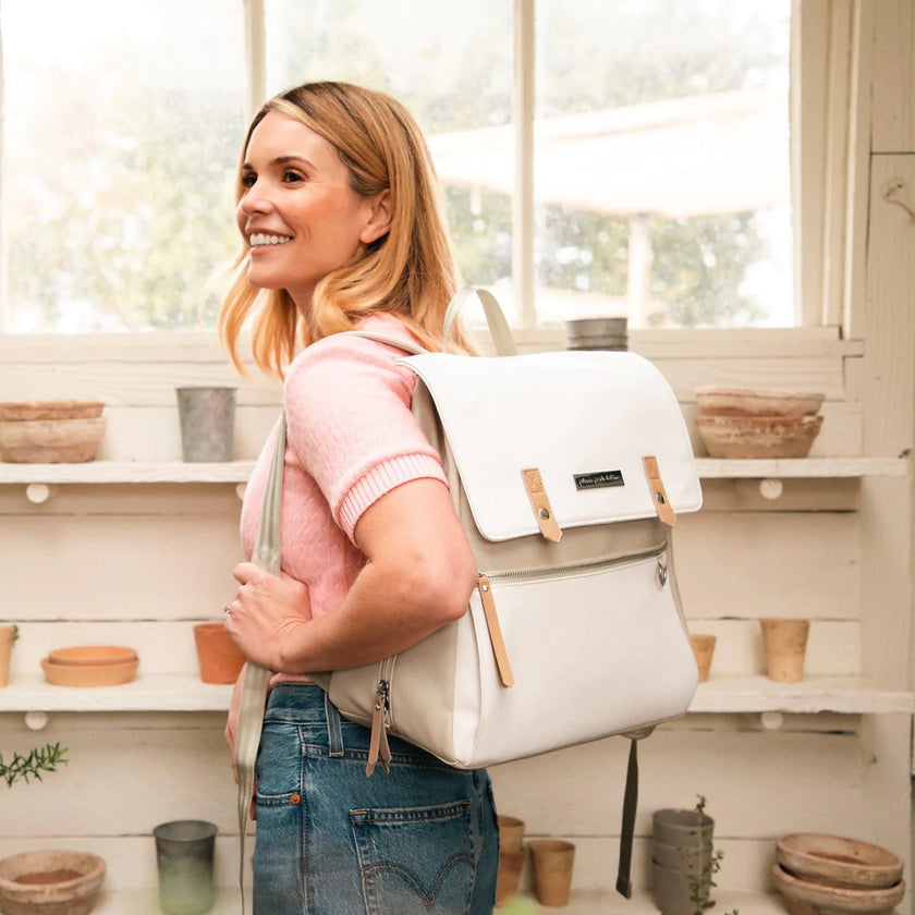 Petunia Pickle Bottom META Backpack - Toasted Marshmallow